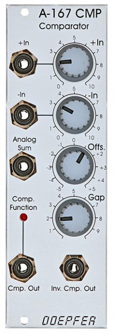 Doepfer A-167 Analog Comparator