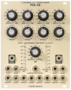 Cwejman MX-4S Stereo-Panning-Mixer