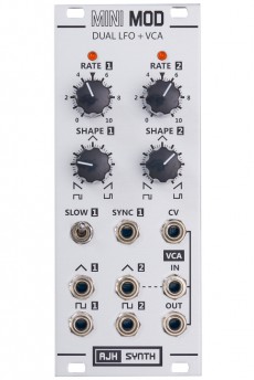 AJH MiniMod Dual LFO + VCA silver