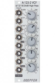 Doepfer A-123-2 Hochpass 6/12/18/24dB