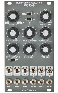 Cwejman VCO-6 Multi Output Oscillator