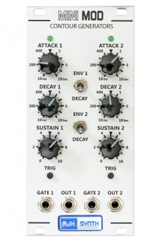 AJH MiniMod Dual EG (Contour Generators) Silver