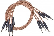 CablePuppy cable 45 cm (5 Pack) silver-brown
