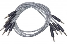 CablePuppy cable 120 cm (5 Pack) white-silver