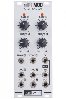 AJH MiniMod Dual LFO + VCA Silver