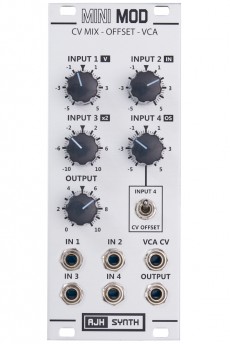 AJH MiniMod CV Mix-Offset-VCA Silver