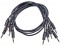 Black Market Modular Patch Cable 5-pack 9 cm black