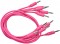 Black Market Modular Patch Cable 5-pack 9 cm pink