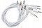 Black Market Modular Patch Cable 5-pack 25 cm white