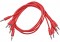 Black Market Modular Patch Cable 5-pack 25 cm red