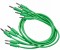 Black Market Modular Patch Cable 5-pack 25 cm green