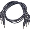 Black Market Modular Patch Cable 5-pack 100 cm black