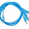 Black Market Modular Patch Cable 5-pack 100 cm blue