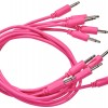 Black Market Modular Patch Cable 5-pack 100 cm pink