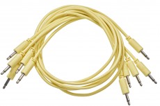 Black Market Modular Patch Cable 5-pack 100 cm yellow