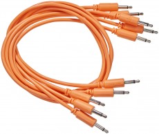 Black Market Modular Patch Cable 5-pack 100 cm orange
