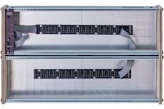 eowave 6U Case flat 2 x 84HP incl. PSU