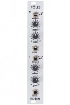 eowave Poles Dual CV Processor, black