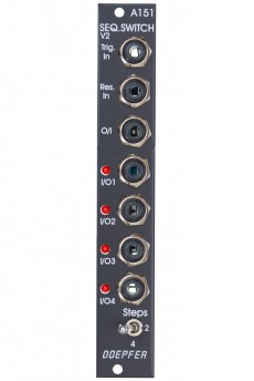 Doepfer A-151V Vintage Quad Sequential Switch
