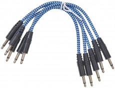 CablePuppy cable 60 cm (5 Pack) blue-white