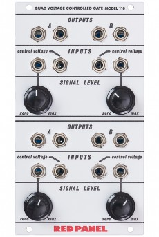 Red Panel Model 110 Quad Gate