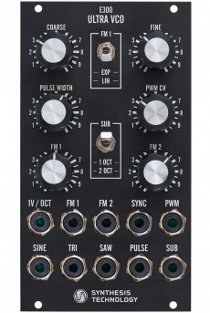 Synthesis Technology E300 Ultra VCO black