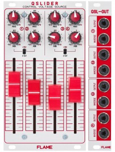 Flame QSlider Quad Control Voltage Source