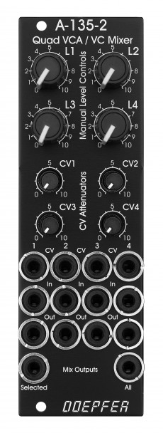 Doepfer A-135-2V Voltage Controlled Mixer Vintage Edition
