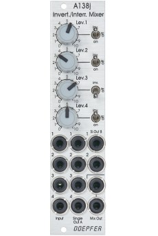 Doepfer A-138j Inverting/Interrupting Mixer (Janus Mixer)